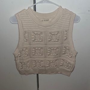 Lucky Brand knitted crop top tank